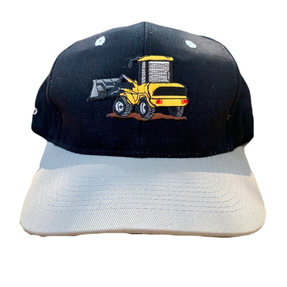 Volvo Construction Equipment Hat – Embroidered Loader Design, Snapback Cap